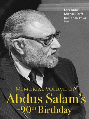 cover image of Memorial Volume On Abdus Salam's 90th Birthday